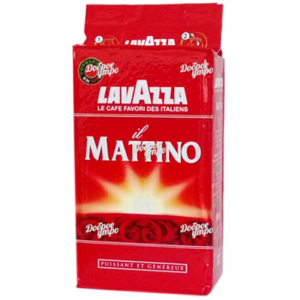 Кофе молотый Lavazza Mattino, 250г, ваккумная упаковка(работаем с юр лицами и ИП) - фото 1 - id-p113243584