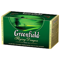 Чай зеленый пакетированный "Greenfield" Flying Dragon, 25 пак х 2 г(работаем с юр лицами и ИП)