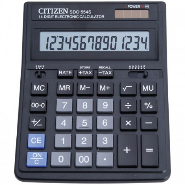 Калькулятор CITIZEN SDC-554 S(работаем с юр лицами и ИП)