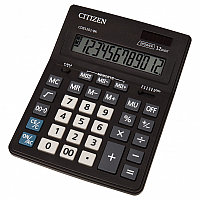 Калькулятор настольн BUSINESSLINE,12 разр., дв. питание, 2 памяти, черный корпус, разм.200*157*35 мм,