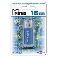 USB флэш-накопитель Mirex UNIT AQUA 16GB(работаем с юр лицами и ИП)