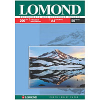 Бумага А4 для стр. принтеров Lomond, 200г/м2 (50л) гл.одн., арт. 0102020(работаем с юр лицами и ИП)