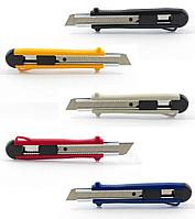 Нож канцелярский большой, 18 мм, KANEX MP-18, метал.направляющие, лезвие из высокоуглеродистой стали(работаем, фото 1