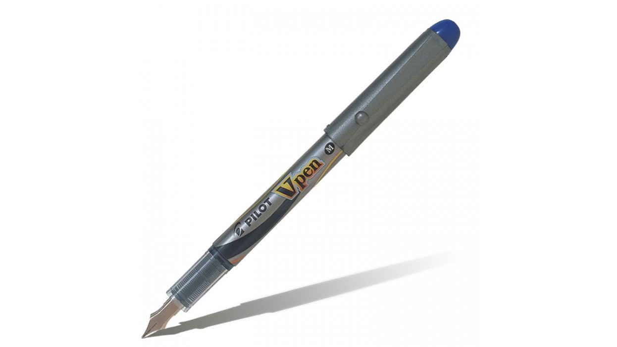 Ручка перьевая Vpen M, одноразовая, цвет чернил синий, арт. SVP-4M-L(работаем с юр лицами и ИП) - фото 1 - id-p113244679