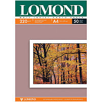 Бумага А4 для стр. принтеров Lomond, 220г/м2 (50л) мат.дв. 0102144(работаем с юр лицами и ИП)