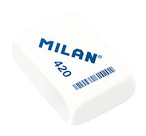 Ластик для архитекторов Milan "420", прямоугольный, синтетический каучук, 41*28*13мм, арт. CMM420(работаем с