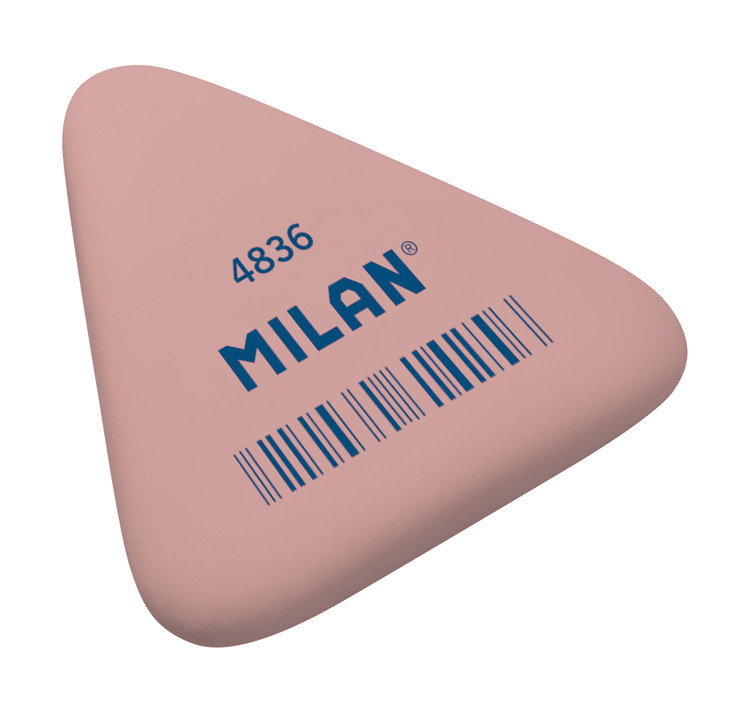 Ластик Milan "4836", треугольный, синтетический каучук, 50*44*7мм, арт. PNM4836RCF(работаем с юр лицами и ИП)