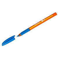 Ручка шариковая Berlingo "Skyline" светло-синяя, 0,7мм, игольчатый стержень, грип CBp_07130(работаем с юр