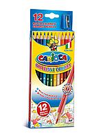 Набор карандашей цветных CARIOCA 12 цв.+точилка, арт.40380