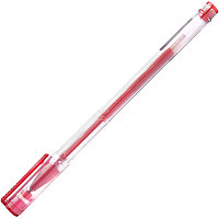 Ручка гелевая, пластиковый корпус, 0,6мм, арт. IGP600, цвет красный(работаем с юр лицами и ИП)