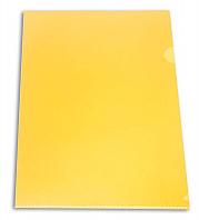 Папка-уголок Бюрократ -E310 A4 пластик 0.18мм , цвет желтый(работаем с юр лицами и ИП)