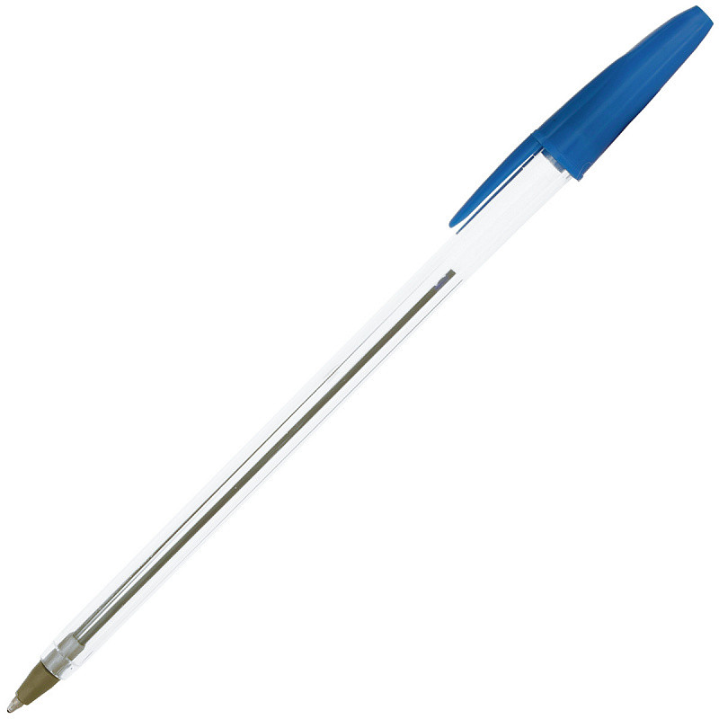Ручка шариковая синяя, 0.8 мм, арт. SBP060(работаем с юр лицами и ИП) - фото 1 - id-p113245653