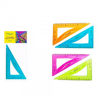 Треугольник гибкий, пластиковый, 30*х60*х90*, 5 цветов в ассортименте, арт. TZ 7273(работаем с юр лицами и ИП)