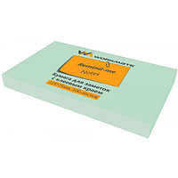 Бумага для заметок с клеевым краем, 125х75 мм, 100л., цвет светло-зеленый(работаем с юр лицами и ИП)