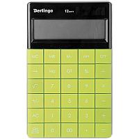 Калькулятор настольный 12 разрядов, двойное питание, 165*105*13 мм, цвет зеленый(работаем с юр лицами и ИП)