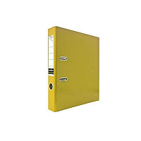 Папка-регистратор 50 мм, ламинированная, арт.IND 5 LA, цвет желтый(работаем с юр лицами и ИП)
