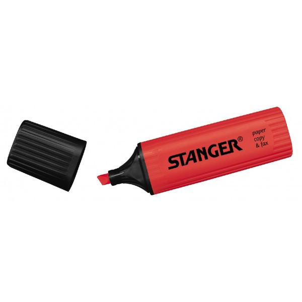 Текстмаркер STANGER, цвет красный(работаем с юр лицами и ИП) - фото 1 - id-p113247269