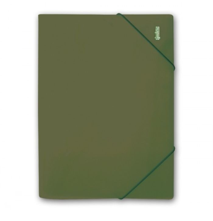 Папка на резинках METALLIC ф. А4, 0,5мм, цвета в ассортименте, арт. IPF311C, цвет зеленый(работаем с юр лицами - фото 1 - id-p113247295