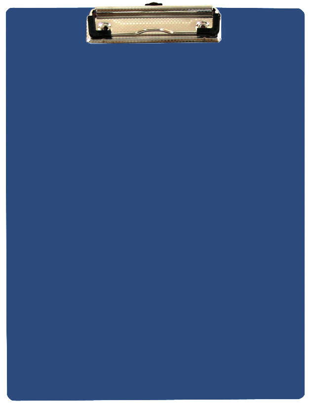 Клип-борд METALLIC, ф. А4, пластик, цвет синий(работаем с юр лицами и ИП) - фото 1 - id-p113247297