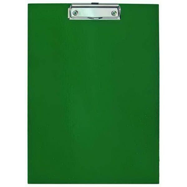 Клип-борд ламинированный, цвета в ассортименте, арт. IND KB, цвет зеленый(работаем с юр лицами и ИП) - фото 1 - id-p113247307