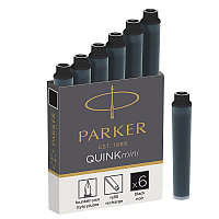 Картридж-мини с чернилами QUINK для перьевой ручки, SHORT, арт. PARKER-S0767240, арт. PARKER-S0767220,