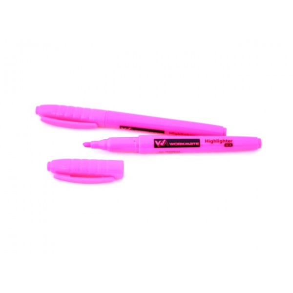 Текстмаркер H-4 WORKMATE, цвет розовый(работаем с юр лицами и ИП) - фото 1 - id-p113247459