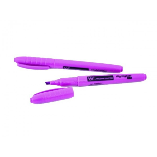 Текстмаркер H-4 WORKMATE, цвет фиолетовый(работаем с юр лицами и ИП) - фото 1 - id-p113247460