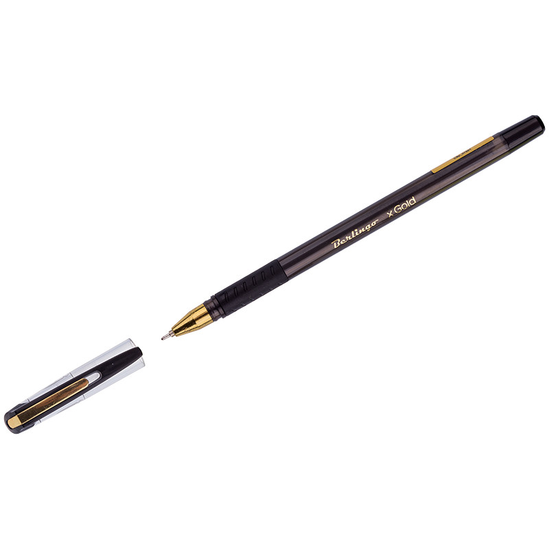 Ручка шариковая Berlingo "xGold", 0,7мм, игольчатый стержень, корпус ассорти CBp_07501, цвет чернил - фото 1 - id-p113247513