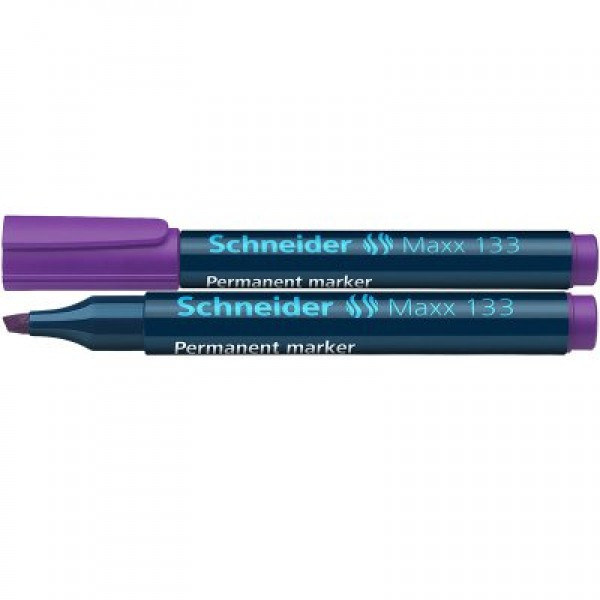 Маркер Schneider 133 перманентный 1-4 мм, цвет фиолетовый(работаем с юр лицами и ИП)