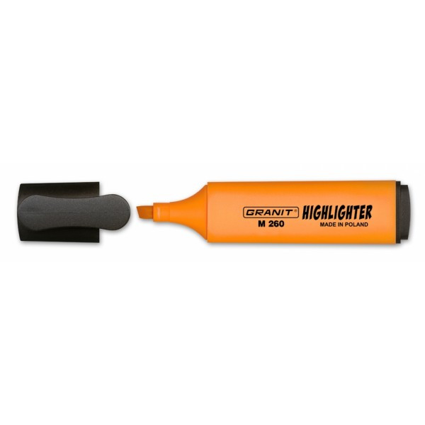 Текстмаркер M260, 1-5 мм, GRANIT, цвет оранжевый(работаем с юр лицами и ИП) - фото 1 - id-p113247550