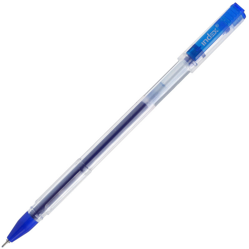 Ручка гелевая, пластиковый корпус, 0,6мм, арт. IGP600, цвет синий(работаем с юр лицами и ИП) - фото 1 - id-p113247583