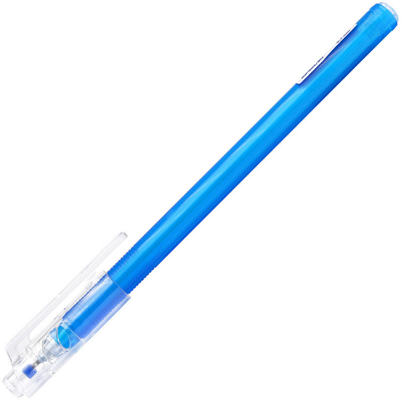 Ручка гелевая, пластиковый корпус, 0,5мм, арт. IGP602, цвет синий(работаем с юр лицами и ИП) - фото 1 - id-p113247589