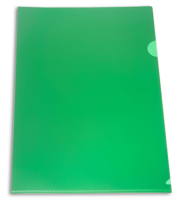Папка-уголок Бюрократ -E310 A4 пластик 0.18мм , цвет зеленый(работаем с юр лицами и ИП)