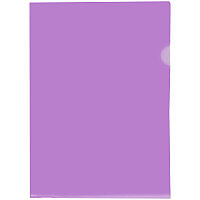 Папка-уголок OfficeSpace, А4, 150мкм, цвет фиолетовый(работаем с юр лицами и ИП)