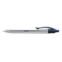 Ручка шариковая автоматическая Milan "P1 Silver", синий стержень 1,0мм, арт. 17657720112, цвет деталей