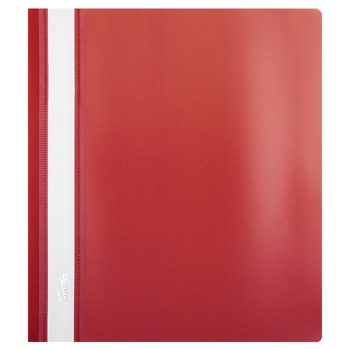 Папка-скорошиватель А5 формат!!! Hatber, пластик, ф. А5, 140/180мкм, цвет красный(работаем с юр лицами и ИП)