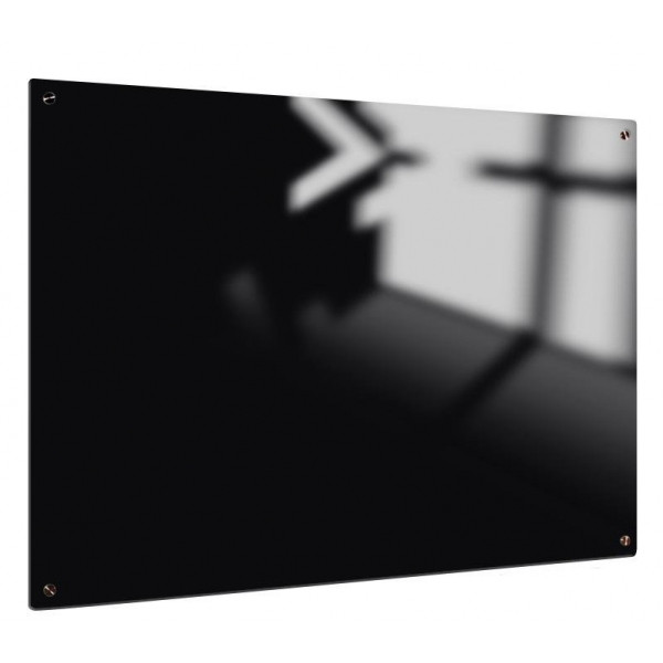Доска стеклянная магнитно-маркерная Classic Boards BMG129, 120х90см, арт. GB1290, цвет черный(работаем с юр