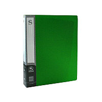Папка с 60 файлами, форзац, ф.А4, ассорти, арт.SDB60/ASS, цвет зеленый(работаем с юр лицами и ИП)