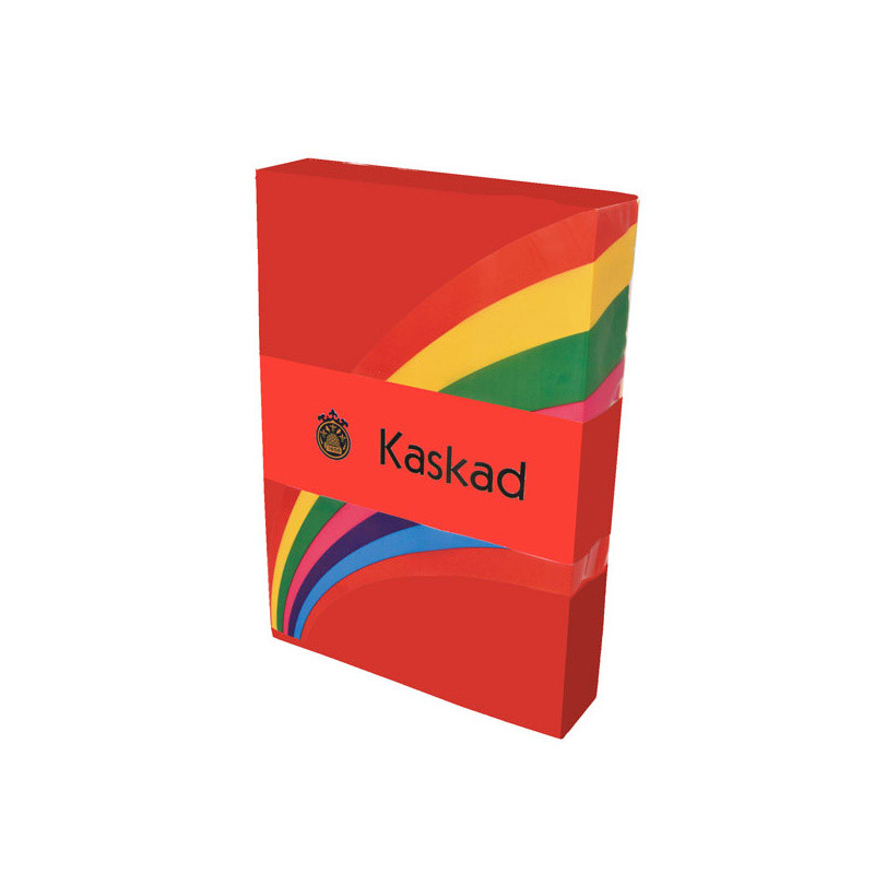 Бумага цветная Kaskad, 80гр, А4, 500 л., цвет красный(работаем с юр лицами и ИП)