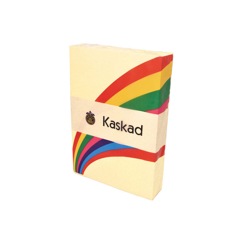 Бумага цветная Kaskad, 80гр, А4, 500 л., цвет светло-желтый(работаем с юр лицами и ИП)