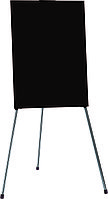 Флипчарт стеклянный магнитно-маркерный Classic Boards BMF96-VM/G, 90x60см (черный), подставка-тренога(работаем