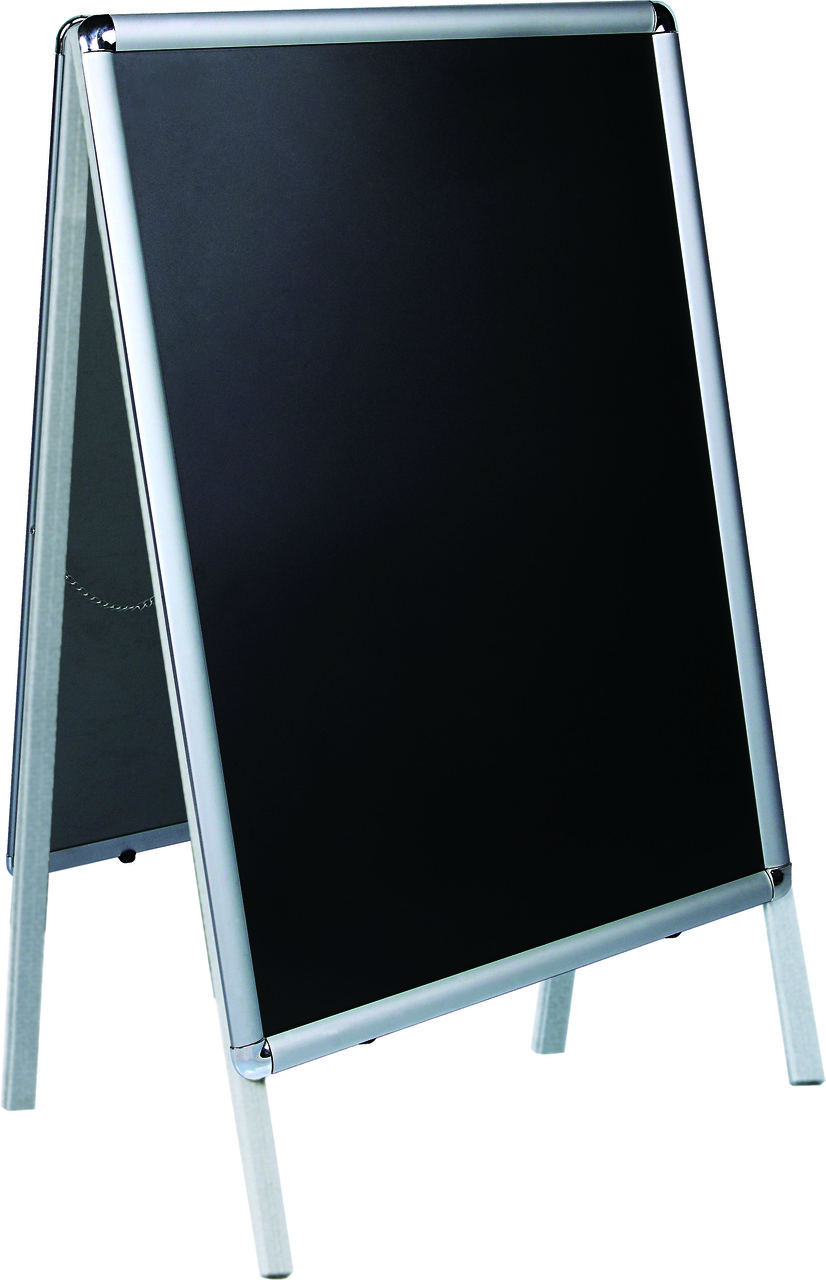 Стойка напольная магнитно-меловая Classic Boards BMF96-VK, черная поверхность, 90х60см(работаем с юр лицами и - фото 1 - id-p113247892