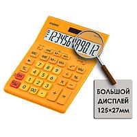 Калькулятор настольный Casio GR-12C-RG оранжевый 12-разр., арт. GR-12С-RG-W-EP(работаем с юр лицами и ИП)