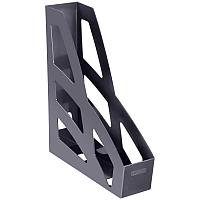 Лоток для бумаг ЛИДЕР, вертикальный, черный, 7 см., арт. ЛТ122(работаем с юр лицами и ИП)