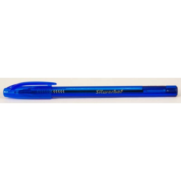 Ручка шариковая Silwerhof DROP (026149-02) однораз. 1.0мм треугол. синие чернила(работаем с юр лицами и ИП) - фото 1 - id-p113248109