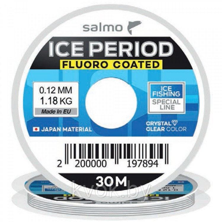 Леска монофильная Salmo Ice Period FLUORO COATED 30 м - фото 1 - id-p113160045