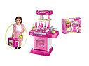 Кухня игровая Kitchen Set розовая арт. 008-56 со светом и звуком, фото 5