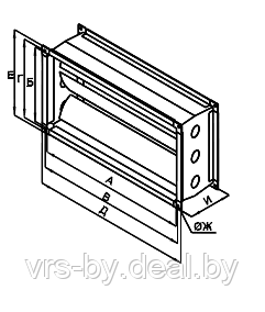 Регулирующие заслонки ZR - фото 2 - id-p6599350