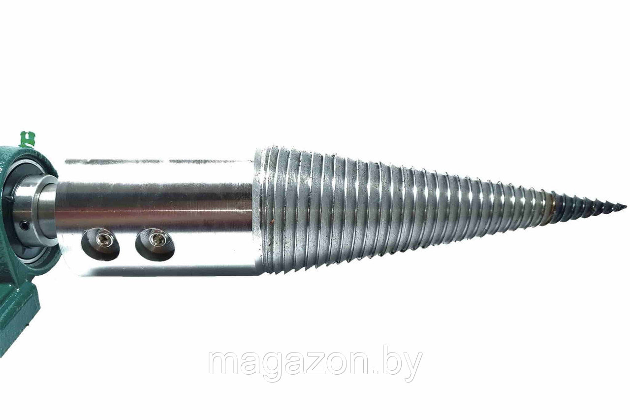 Дровокол винтовой комплект №3 - конус d 100 мм, с ведущим шкивом 19-32 мм - фото 5 - id-p113304272