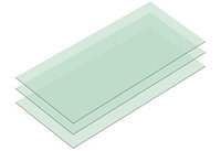Набор шлифовальной бумаги на основе полиэстровой пленки c зернистостью 6000, 3 шт., Tamiya (Япония)
